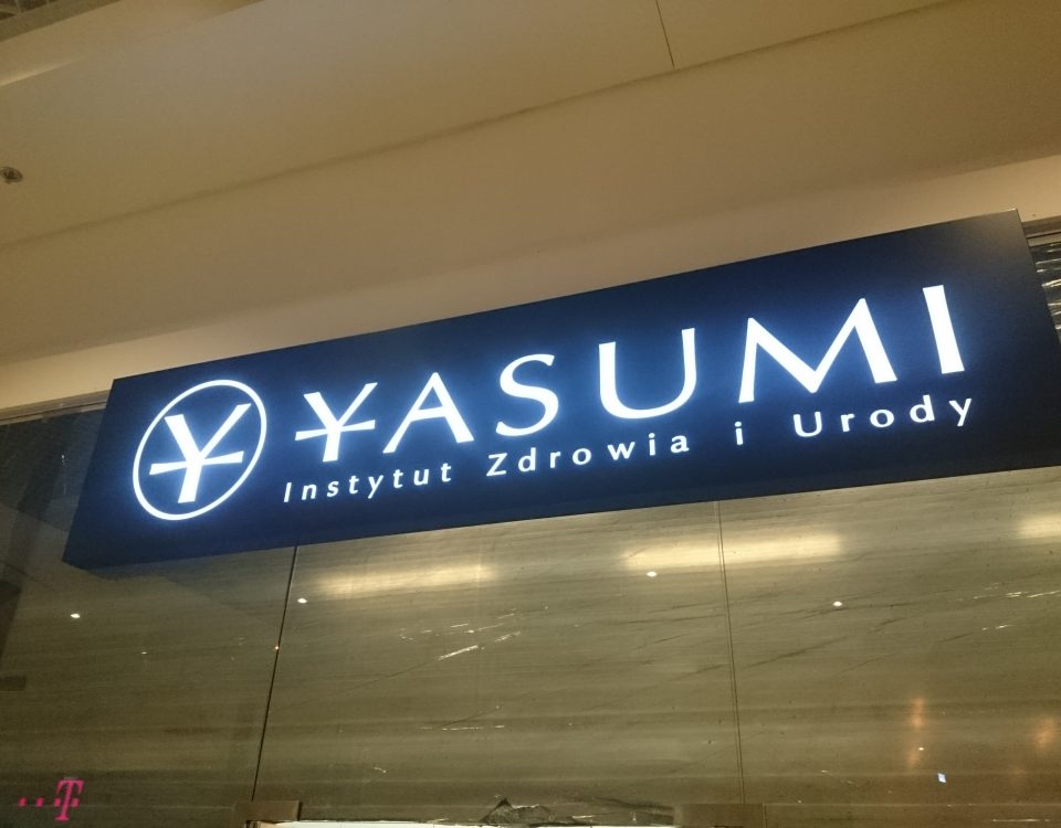 Kaseton z oświetleniem LED Yasumi